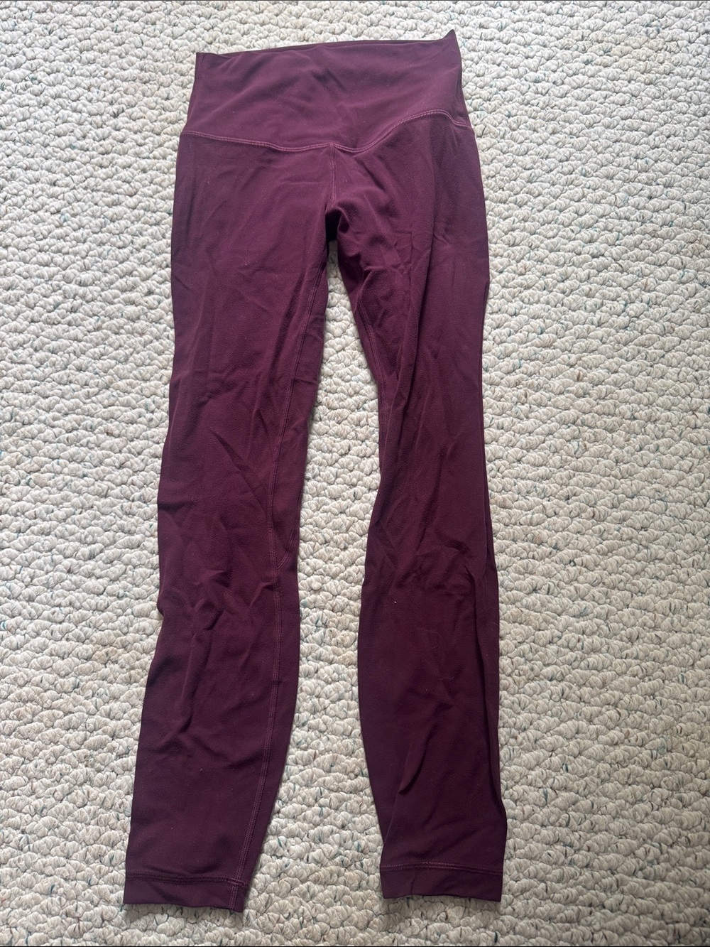 lululemon athletica Burgundy Leggings